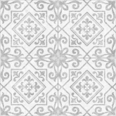 737190 K Керамогранит Tracery Серый 45х45